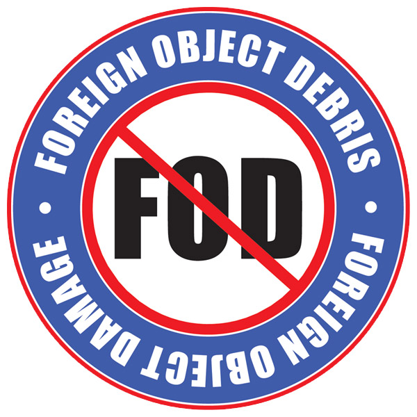 FOD Sticker 4 America – FOD Prevention (Foreign Object Debris Prevention)
